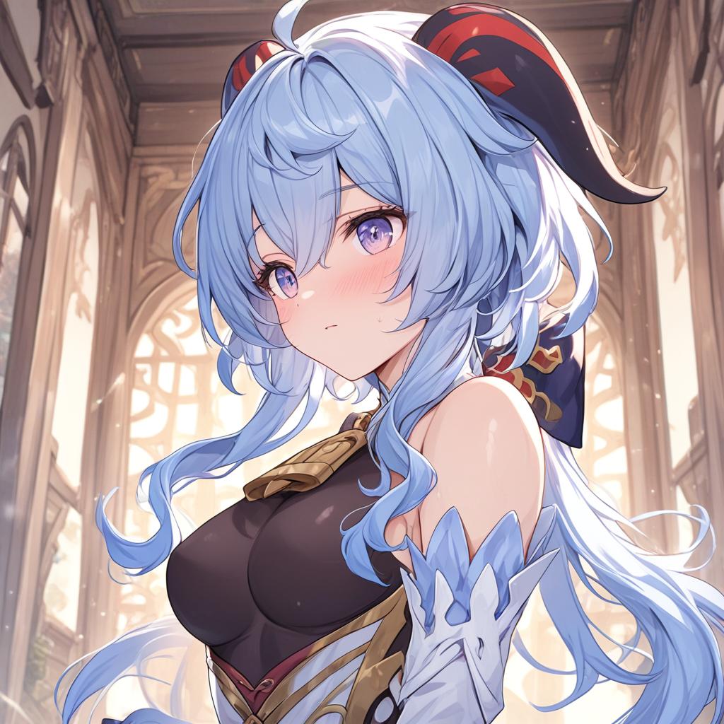 Ganyu Artwork - GoEnhance AI